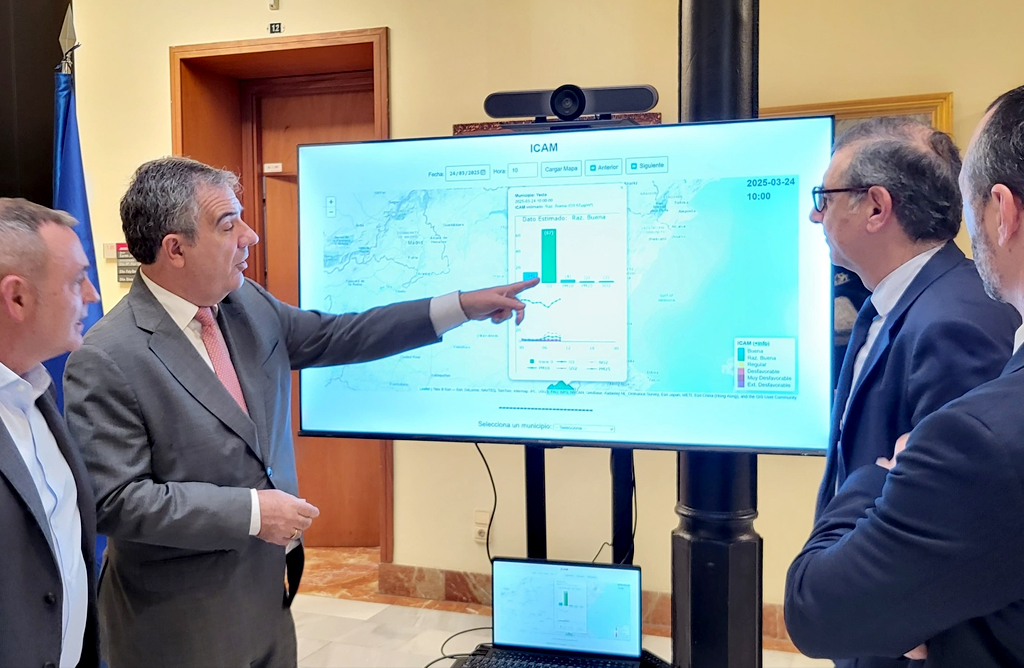 Un sistema pionero evaluar la calidad del aire en cada municipio de la Regin con 24 horas de antelacin